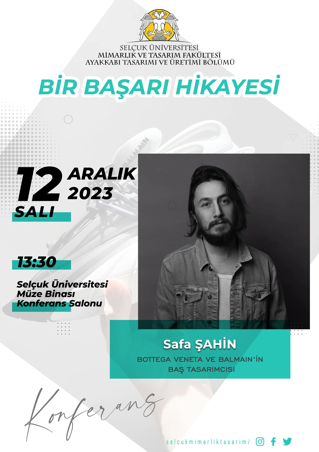 "Bir Başarı Hikayesi: Safa ŞAHİN" Konferans